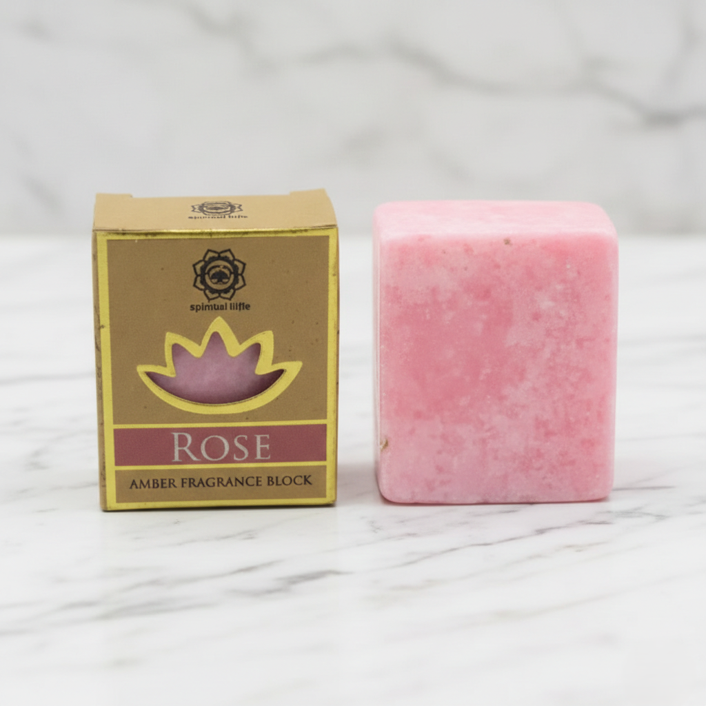 Amber Fragrance Block — Rose