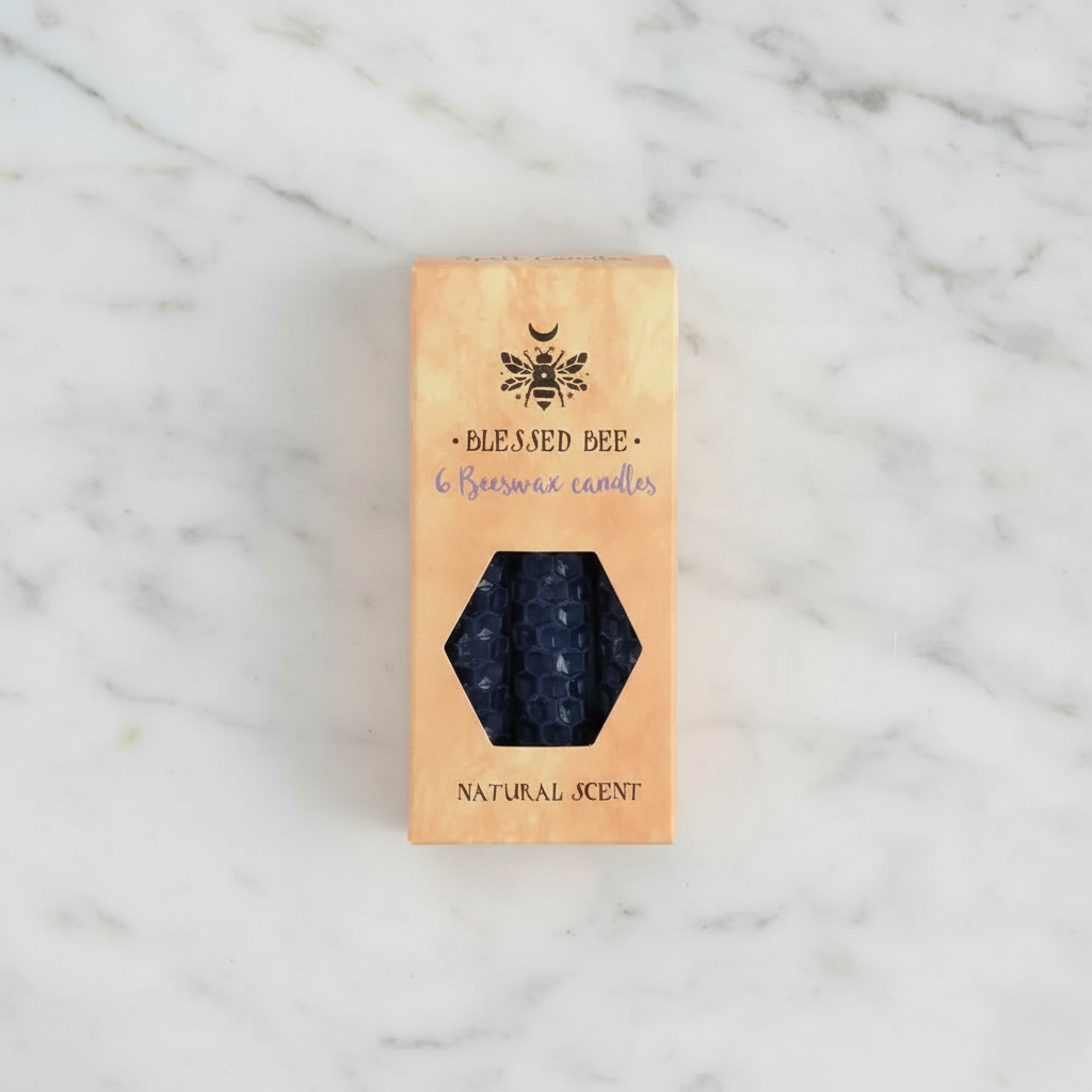Blessed BeeWax Candles | Blue
