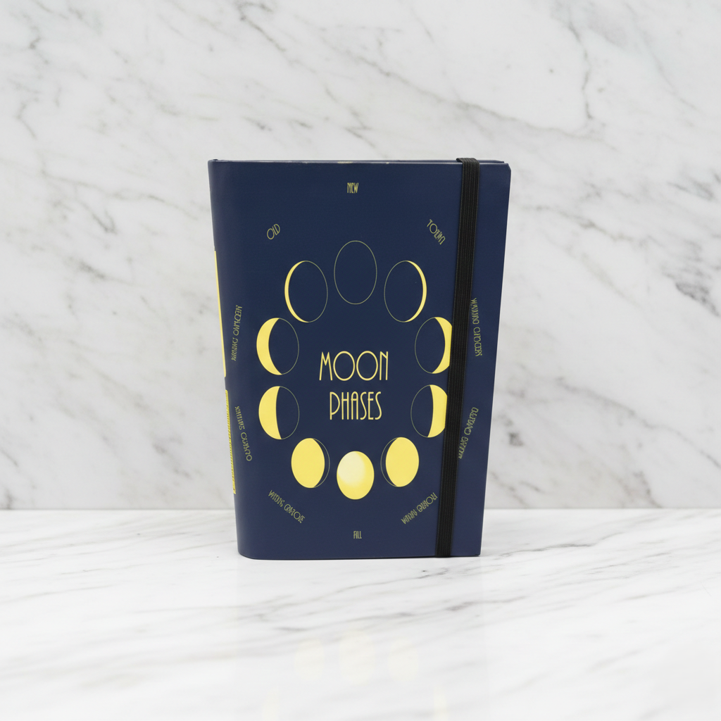 Moon Phases Notebook 15 x 10 cm