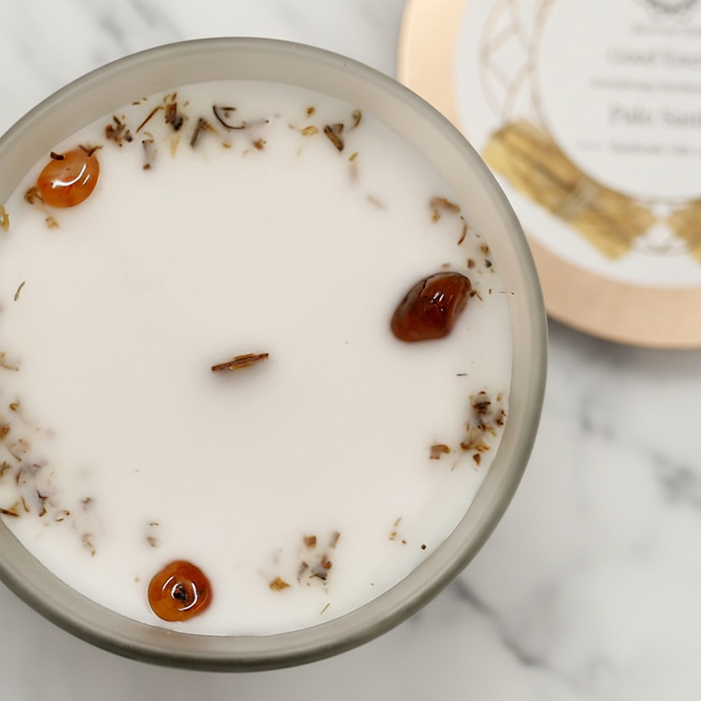 Palo Santo — Gemstone Candle