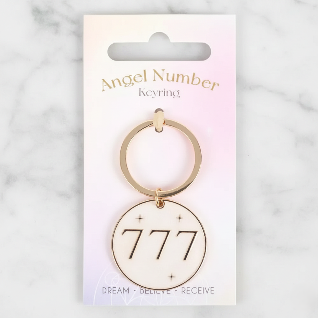 777 Angel number Keychain