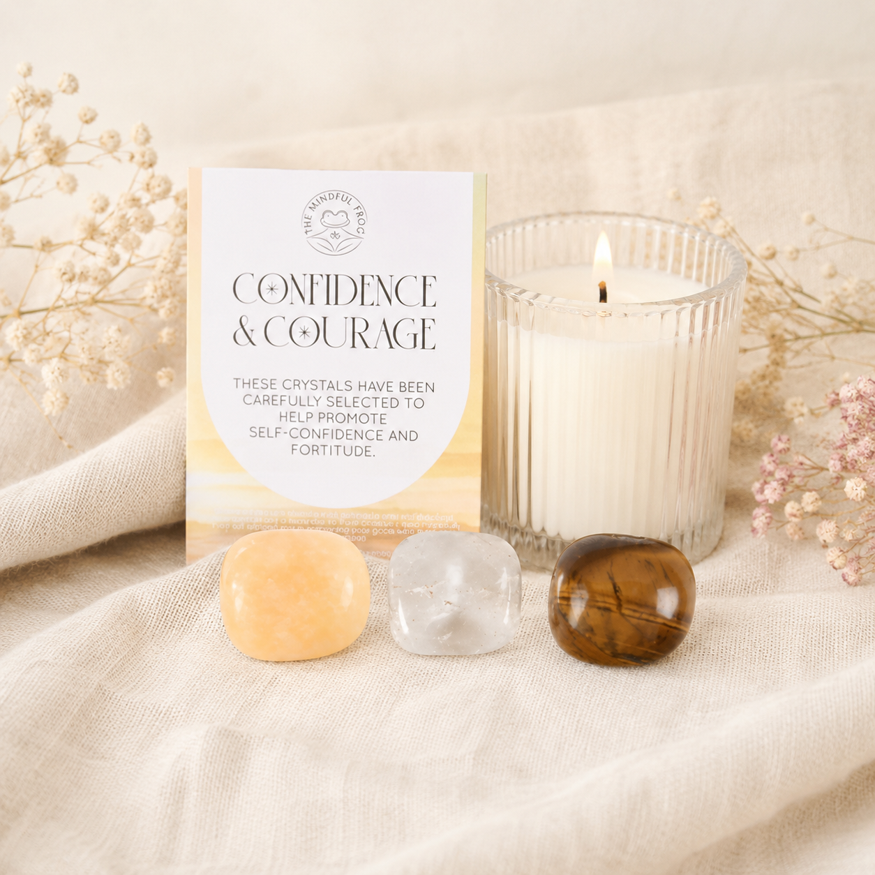 Confidence & Courage Healing Crystal Set