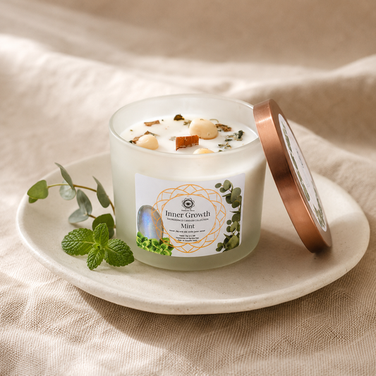 Mint —  Gemstone Candle