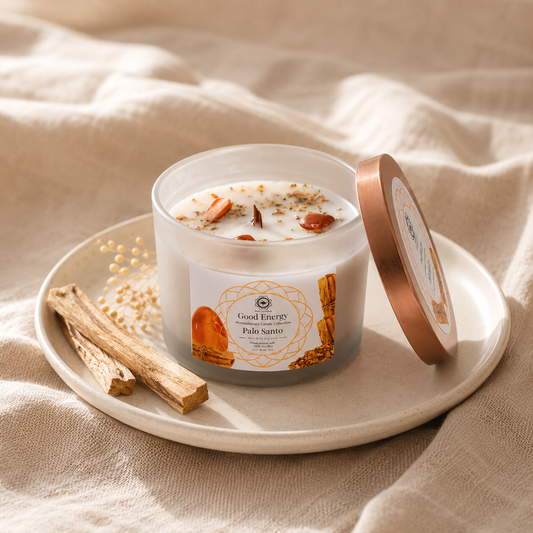 Palo Santo — Gemstone Candle