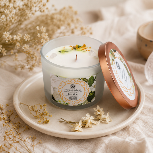 Jasmine — Gemstone Candle