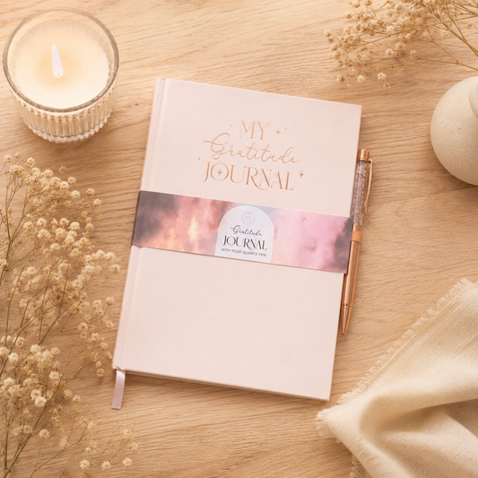 Gratitute Journal with Quartz pen