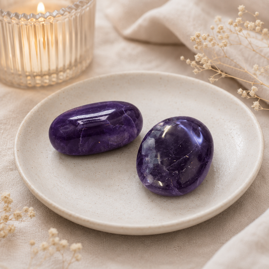 Amethyst Palm Stone | Crystals