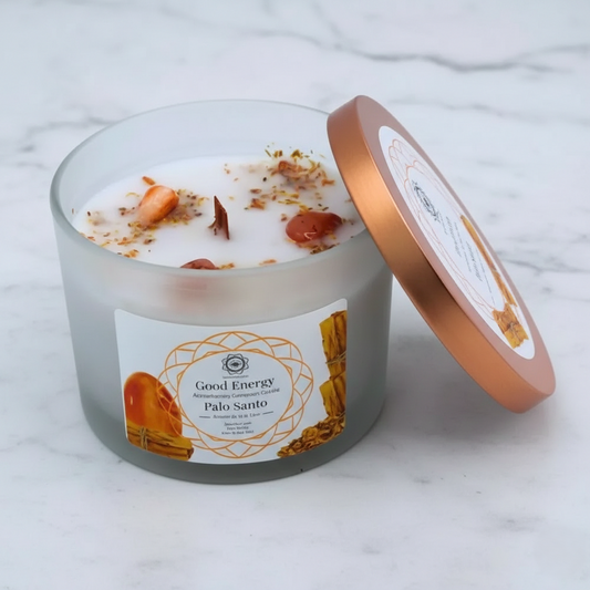 Palo Santo — Gemstone Candle