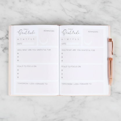 Gratitute Journal with Quartz pen