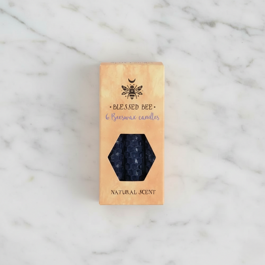 Blessed BeeWax Candles | Blue