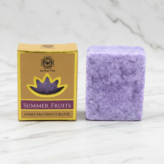 Amber Fragrance Block — Summer Fruits