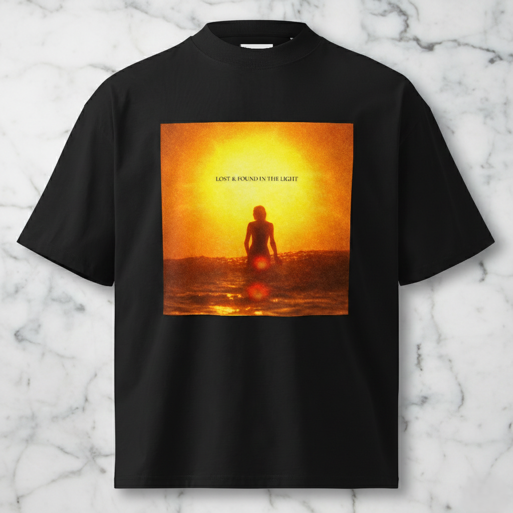 Lost & Found in the Light – Unisex Oversized T-Shirt