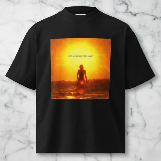 Lost & Found in the Light – Unisex Oversized T-Shirt