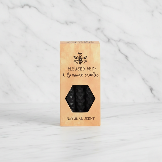 Blessed BeeWax Candles | Black