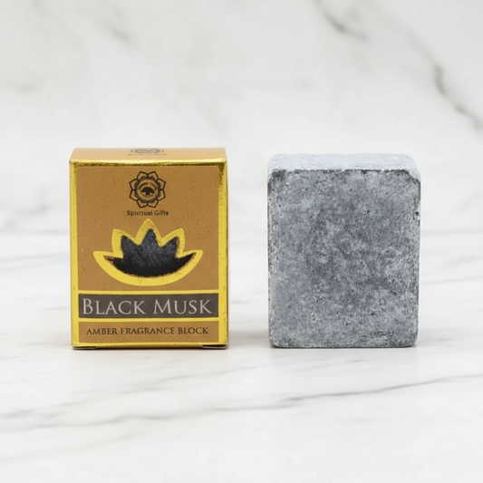 Amber Fragrance Block — Black Musk