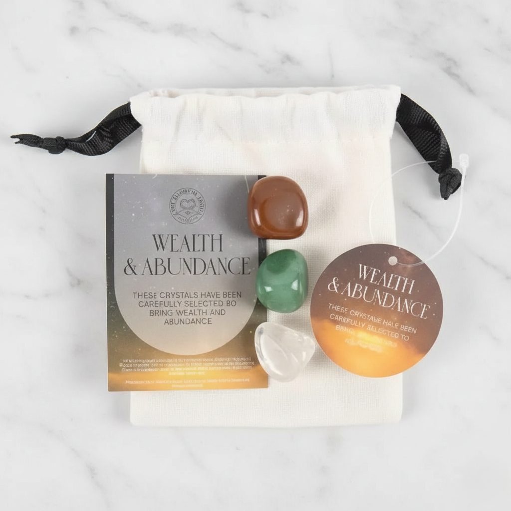 Wealth & Abundance Healing Crystal Set