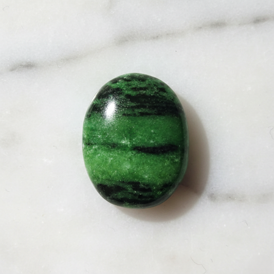 Ruby Zoisite Palm Stone | Crystals
