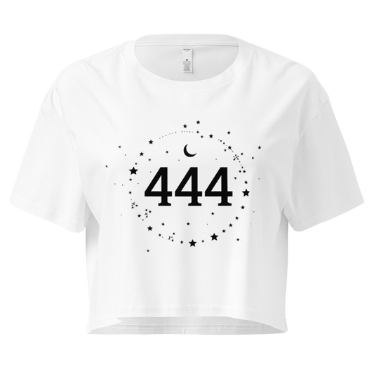 444 Angel Numbers Women’s crop top | The Angel Code